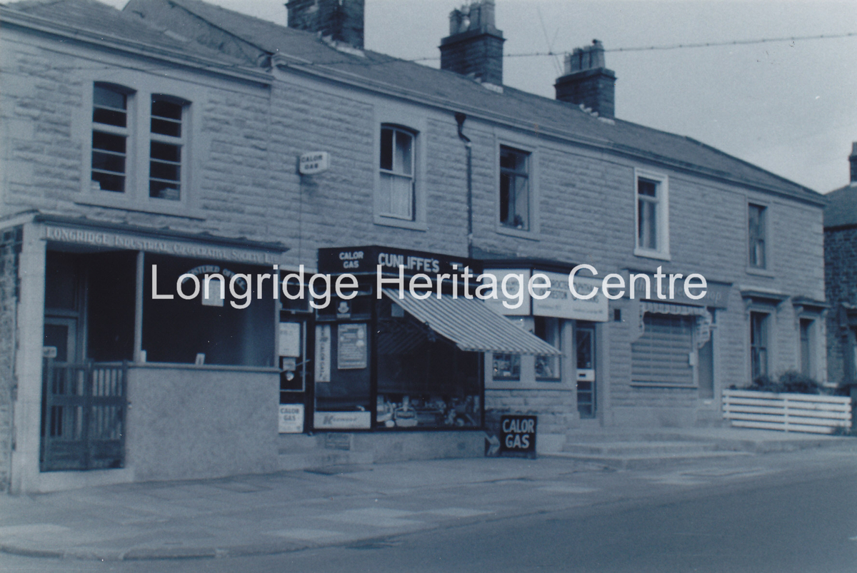 619C - Berry lane - Nos 30 - 38 including Cunliffes - 1970
